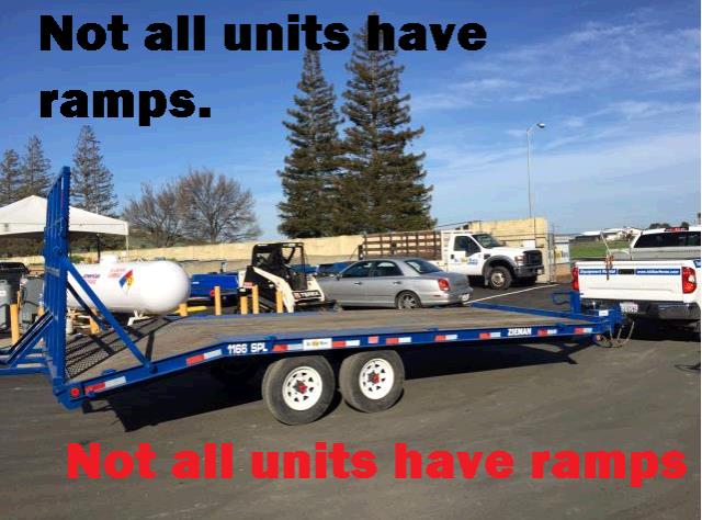 Rental store for TRAILER, DECKOVER, 2 AXLE in Sacramento CA